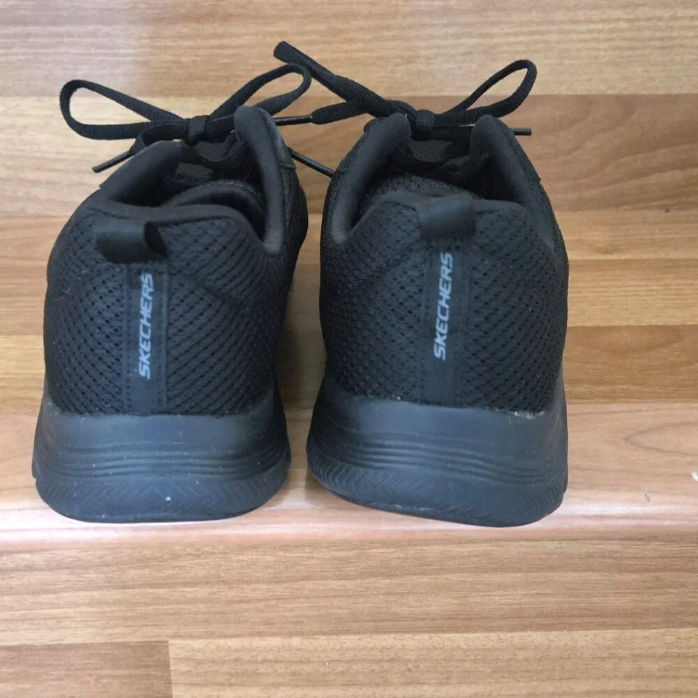 Skechers/Black Comfort Sneakers/Women's/Size 7/Used Only One Time - Picture 6 of 12